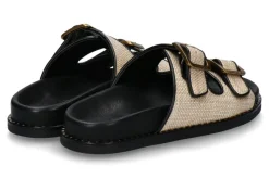 Damen Caryatis Pantolette 68055 CREAM-BLACK