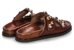 Damen Caryatis Pantolette 68046 NAPPA- brown/ braun