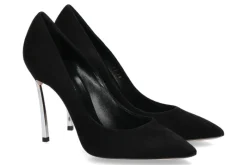 Damen Casadei High Heels BLADE PELLAME CAMOSCIO NERO