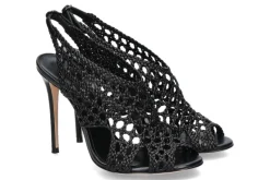 Damen Casadei High Heels PELLAME MINORCA NERO (39)