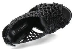 Damen Casadei High Heels PELLAME MINORCA NERO (39)