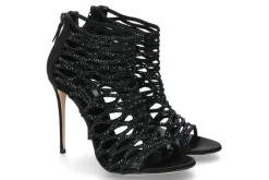 Damen Casadei High Heels PELLAME RASO NERO (38)