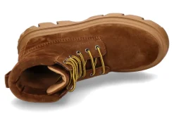 Damen Casadei Plateaubootie NOMAD CAMOSCIO SELLA- mittelbraun