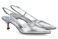 Damen Casadei Slingpumps FLASH ARGENTO PELLAME