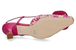 Damen Chantal 1962 Slingpumps PIED DE POULE pink