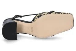 Damen Chantal 1962 Slingpumps PIED DE POULE schwarz