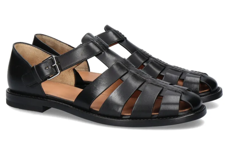 Herren Church's Fisherman NEVADA LEATHER BLACK (41½)