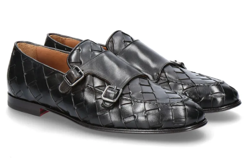 Herren Corvari Monk GARDA INTRECCIO- td moro/ dunkelbraun