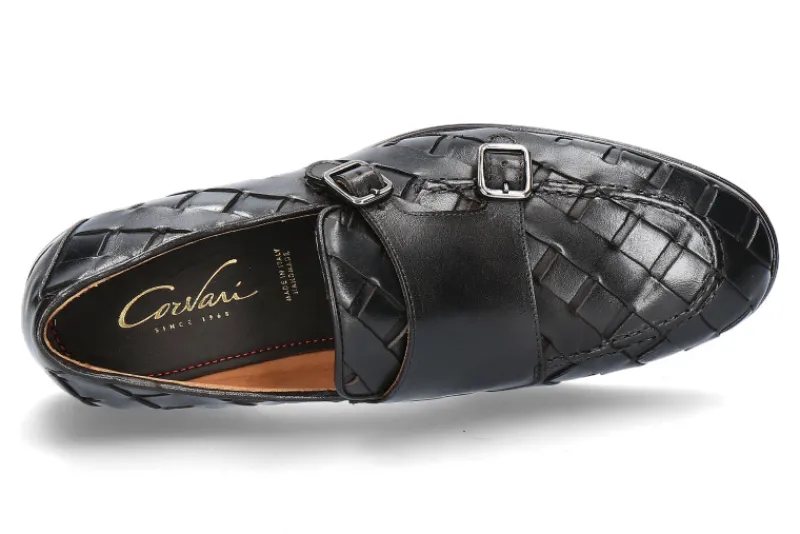 Herren Corvari Monk GARDA INTRECCIO- td moro/ dunkelbraun