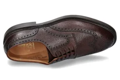 Herren Crockett & Jones Derby PEMBROKE SCOTCH GRAIN- dunkelbraun