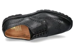 Herren Crockett & Jones Derby PEMBROKE SCOTCH GRAIN- schwarz