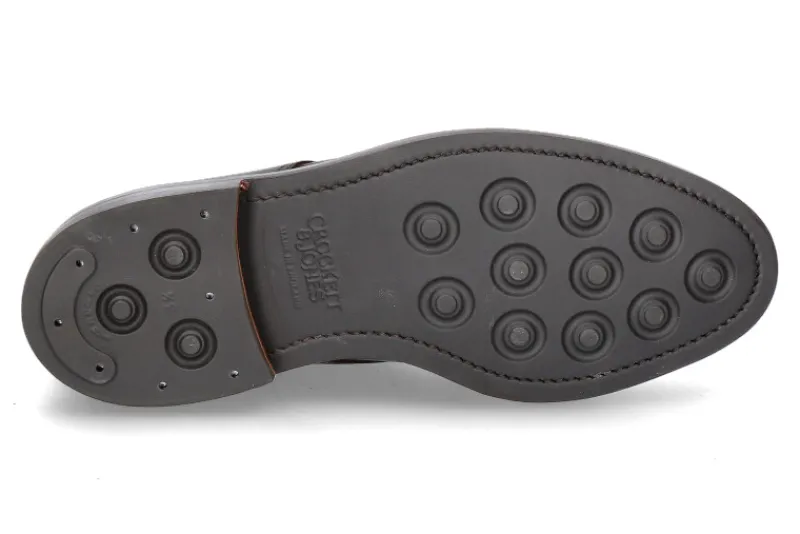 Herren Crockett & Jones Derby- Stiefel CONISTON ROUGH- OUT SUEDE- dunkelbraun