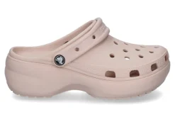 Damen Crocs Pantolette CLASSIC PLATFORM CLOG- quartz