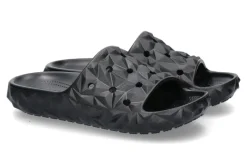Damen Crocs Pantolette CLASSIC GEOMETRIC SLIDE V2- schwarz