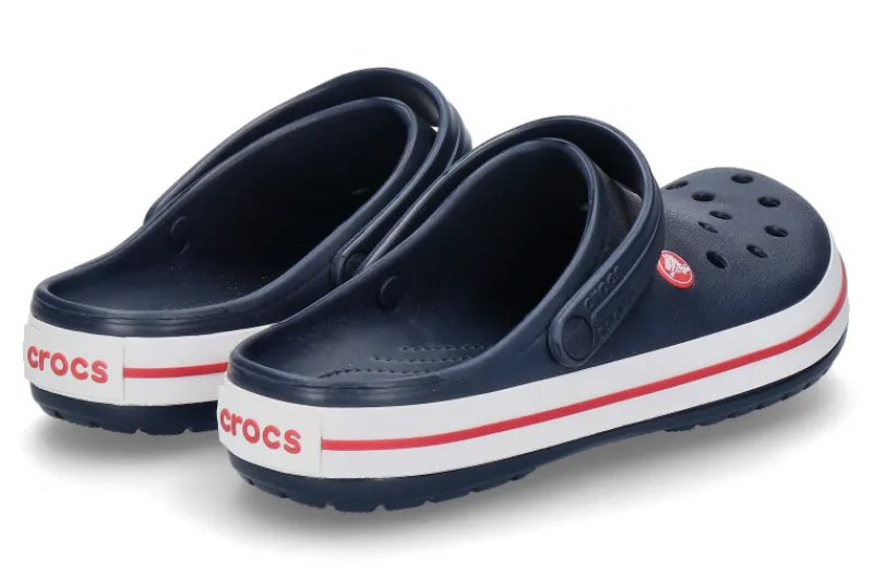 Damen Crocs Pantolette CROCBAND CLOG- navy/red