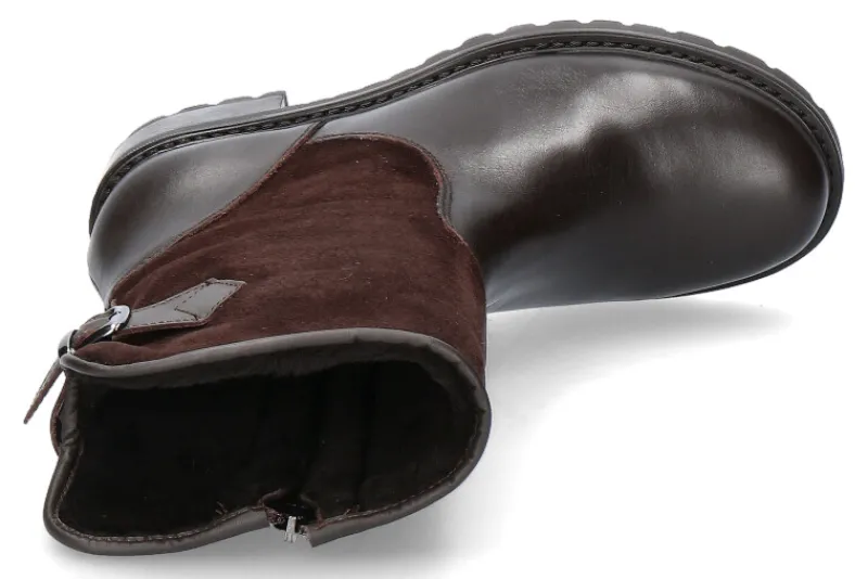 Damen Diavolezza Boots gefüttert 441 VITELLO- dunkelbraun