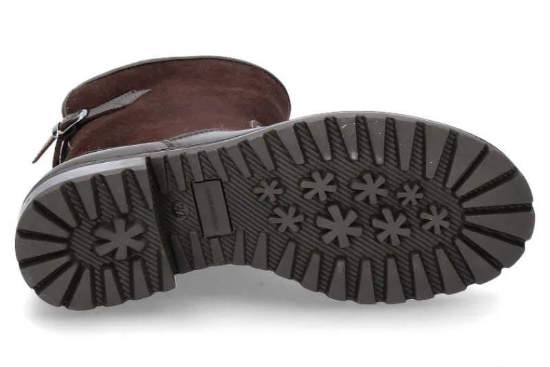 Damen Diavolezza Boots gefüttert 441 VITELLO- dunkelbraun