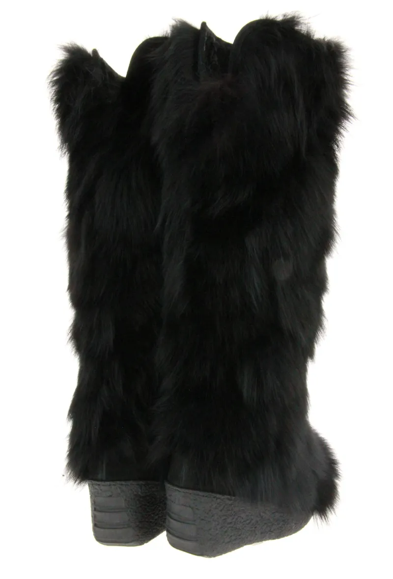 Damen Diavolezza Fellstiefel BLACK FOX (38)