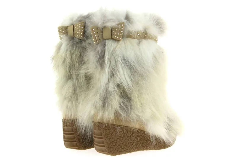 Damen Diavolezza Fellstiefel COYOTE BIANCO