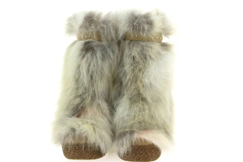 Damen Diavolezza Fellstiefel COYOTE BIANCO