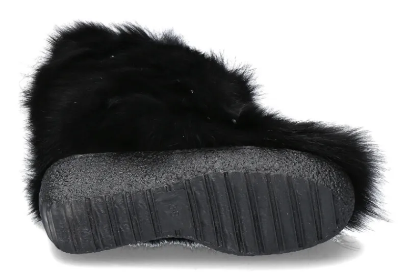 Damen Diavolezza Fellstiefel FOX BLACK SWAROVSKI
