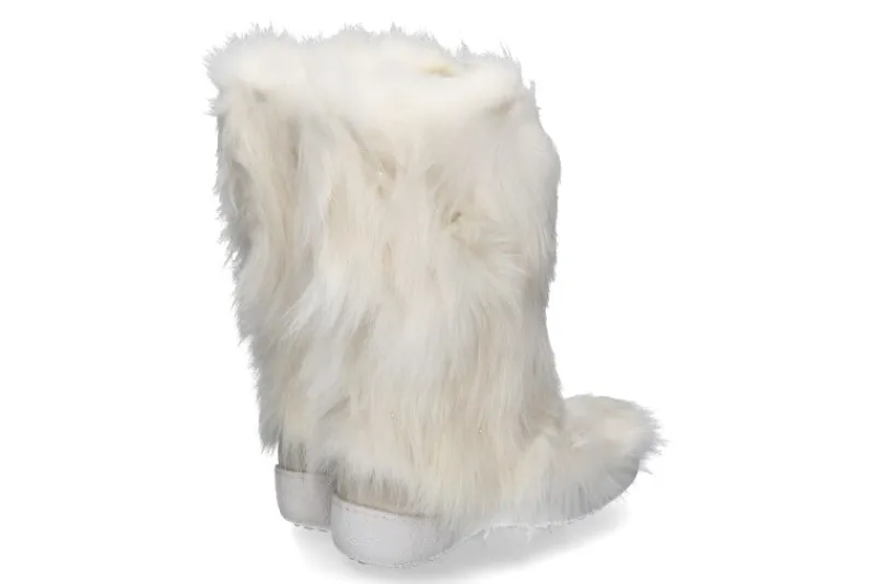 Damen Diavolezza Fellstiefel FOX BIANCO SWAROVSKI