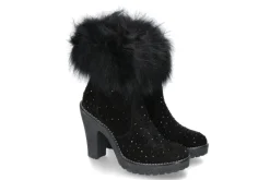 Damen Diavolezza Fellstiefelette gefüttert 851 NERO