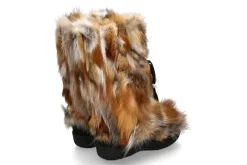 Damen Diavolezza Fuchsfell- Stiefel FOXY ROSSO