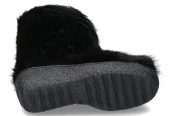 Damen Diavolezza Kunstfellstiefel ECO FUR BLACK