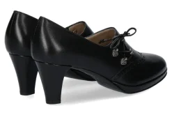 Damen dirndl + bua Pumps ZIEGENNAPPA SCHWARZ (39)