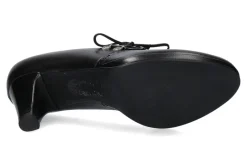 Damen dirndl + bua Pumps ZIEGENNAPPA SCHWARZ (39)