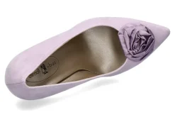 Damen dirndl + bua Pumps ZIEGENVELOUR FLIEDER