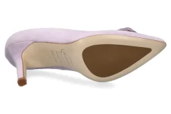 Damen dirndl + bua Pumps ZIEGENVELOUR FLIEDER