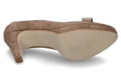 Damen dirndl + bua Pumps ZIEGENVELOUR ANTIKROSÉ