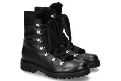 Damen dirndl + bua Schnürboots gefüttert 5714 NAPPA- schwarz