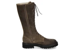 Damen dirndl + bua Schnürstiefel ANTIKBOCK MOOR- lodengrün