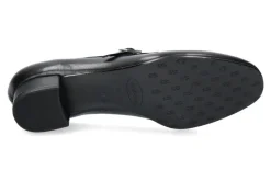 Damen dirndl + bua Spangenpumps ZIEGENNAPPA SCHWARZ (41)