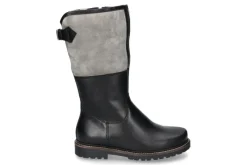 Damen dirndl + bua Stiefel gefüttert PANIOLO VELOUR SCHWARZ KHAKI (41)