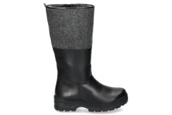 Damen dirndl + bua Stiefel gefüttert REGATTA LODEN SCHWARZ DUNKELGRAU