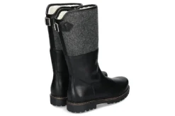 Herren dirndl + bua Stiefel gefüttert PANIOLO LODEN SCHWARZ DUNKELGRAU (42)