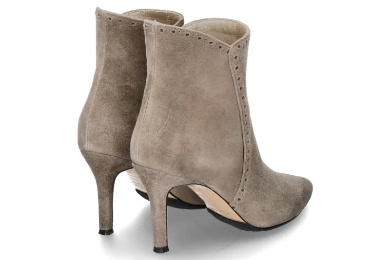 Damen dirndl + bua Stiefelette ANTIKBOCK TAUPE