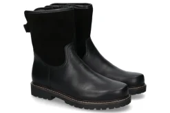 Herren dirndl + bua Stiefelette gefüttert PANIOLO VELOUR SCHWARZ