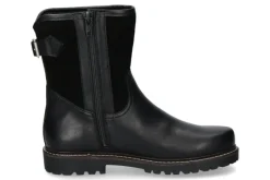 Herren dirndl + bua Stiefelette gefüttert PANIOLO VELOUR SCHWARZ