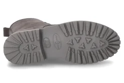 Damen dirndl + bua Stiefelette gefüttert NUBUK LAMMFELL GRAU