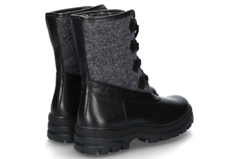 Damen dirndl + bua Stiefelette gefüttert REGATTA LODEN BLACK