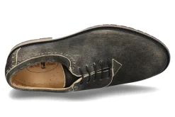 Herren dirndl + bua Trachtenschnürer ANTIKBOCK ANTHRAZIT (45)