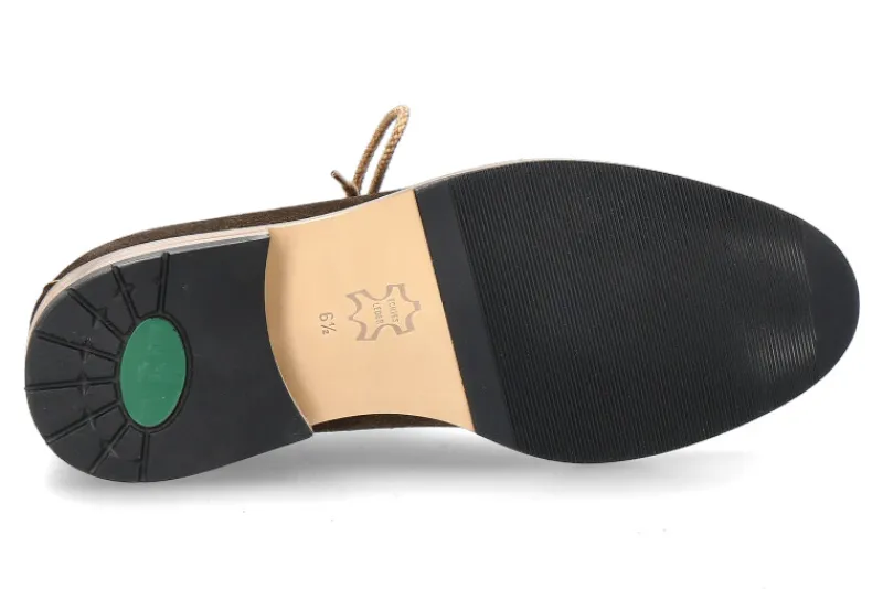 Herren dirndl + bua Trachtenschnürer ANTIKBOCK MOOR (44½)