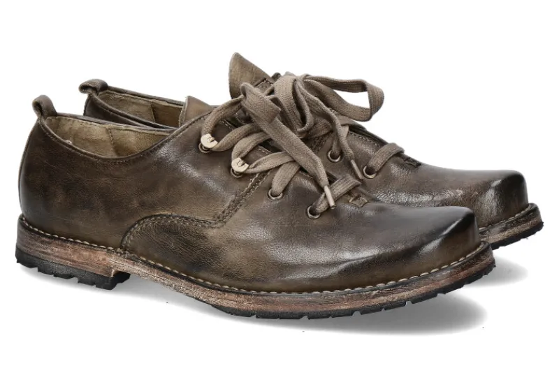 Herren dirndl + bua Trachtenschnürer HIRSCH TABACCO (42)