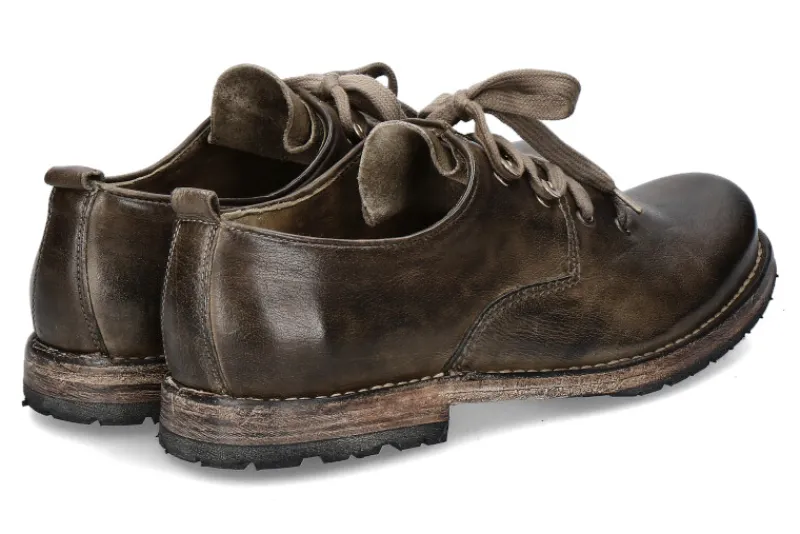 Herren dirndl + bua Trachtenschnürer HIRSCH TABACCO (42)