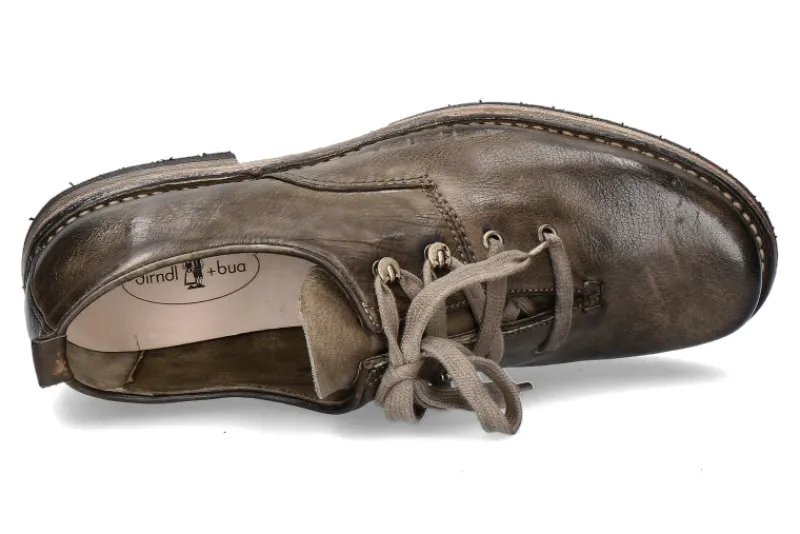 Herren dirndl + bua Trachtenschnürer HIRSCH TABACCO (42)